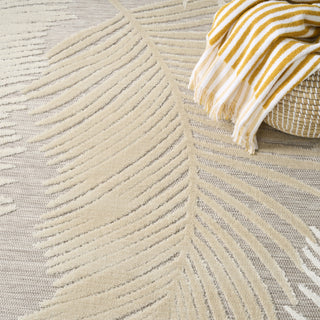 Nourison Suncoast SNC03 Beige Area Rug Corner Image