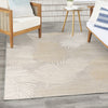 Nourison Suncoast SNC03 Beige Area Rug Corner Image
