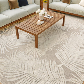 Nourison Suncoast SNC03 Beige Area Rug Room Image Feature