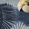 Nourison Suncoast SNC03 Denim Area Rug Corner Image