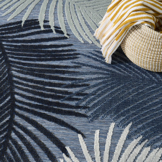 Nourison Suncoast SNC03 Denim Area Rug Corner Image