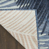 Nourison Suncoast SNC03 Denim Area Rug Corner Image