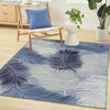 Nourison Suncoast SNC03 Denim Area Rug Room Image Feature