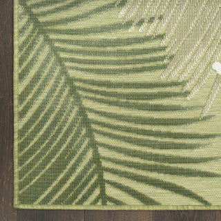 Nourison Suncoast SNC03 Green Area Rug Detail Image