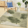Nourison Suncoast SNC03 Green Area Rug Room Image Feature