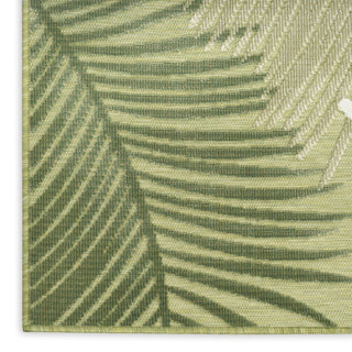 Nourison Suncoast SNC03 Green Area Rug Texture Image