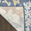 Nourison Suncoast SNC04 Denim Multicolor Area Rug Corner Image