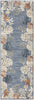 Nourison Suncoast SNC04 Denim Multicolor Area Rug Main Image