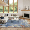 Nourison Suncoast SNC04 Denim Multicolor Area Rug Room Image Feature