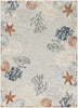 Nourison Suncoast SNC04 Grey Multicolor Area Rug main image