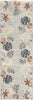 Nourison Suncoast SNC04 Grey Multicolor Area Rug Main Image