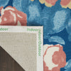 Nourison Sun N' Shade SND85 Blue Area Rug by Waverly Corner Image