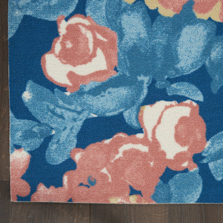 Nourison Sun N' Shade SND85 Blue Area Rug by Waverly Detail Image