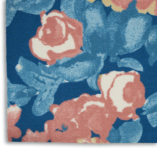 Nourison Sun N' Shade SND85 Blue Area Rug by Waverly Texture Image