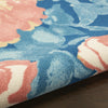 Nourison Sun N' Shade SND85 Blue Area Rug by Waverly Corner Image
