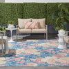 Nourison Sun N' Shade SND85 Blue Area Rug by Waverly Room Image Feature
