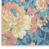 Nourison Sun N' Shade SND85 Blue Area Rug by Waverly Texture Image