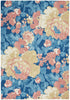 Nourison Sun N' Shade SND85 Blue Area Rug by Waverly Main Image
