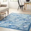 Nourison Sun N' Shade SND87 Blue Area Rug by Waverly Corner Image