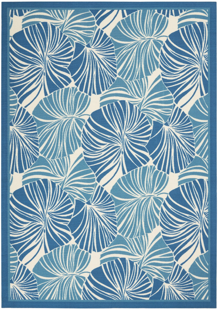 Nourison Sun N' Shade SND87 Blue Area Rug by Waverly main image