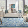 Nourison Sun N' Shade SND87 Blue Area Rug by Waverly Room Image Feature