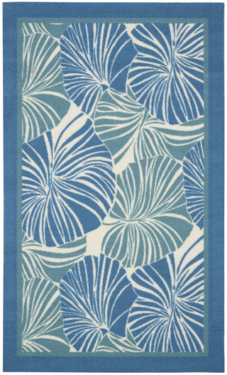 Nourison Sun N' Shade SND87 Blue Area Rug by Waverly Main Image