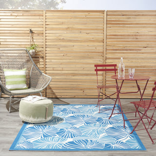 Nourison Sun N' Shade SND87 Blue Area Rug by Waverly Room Image Feature