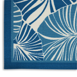 Nourison Sun N' Shade SND87 Blue Area Rug by Waverly Texture Image