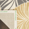 Nourison Sun N' Shade SND87 Grey Area Rug by Waverly Corner Image