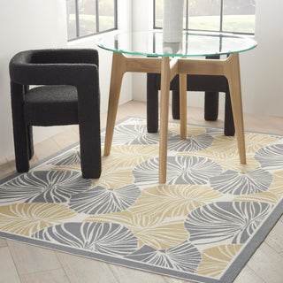 Nourison Sun N' Shade SND87 Grey Area Rug by Waverly Corner Image