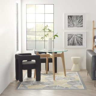 Nourison Sun N' Shade SND87 Grey Area Rug by Waverly Room Image Feature