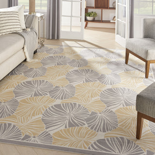 Nourison Sun N' Shade SND87 Grey Area Rug by Waverly Corner Image