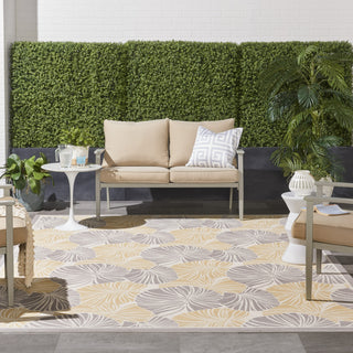 Nourison Sun N' Shade SND87 Grey Area Rug by Waverly Room Image Feature