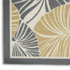 Nourison Sun N' Shade SND87 Grey Area Rug by Waverly Texture Image
