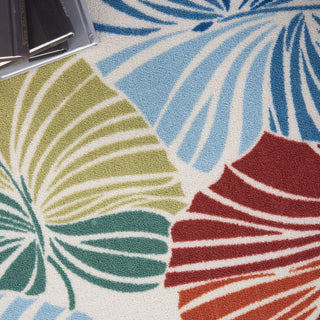 Nourison Sun N' Shade SND87 Multicolor Area Rug by Waverly Corner Image