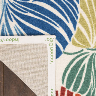 Nourison Sun N' Shade SND87 Multicolor Area Rug by Waverly Corner Image