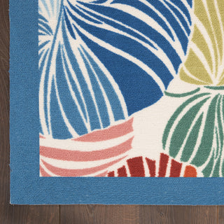 Nourison Sun N' Shade SND87 Multicolor Area Rug by Waverly Detail Image