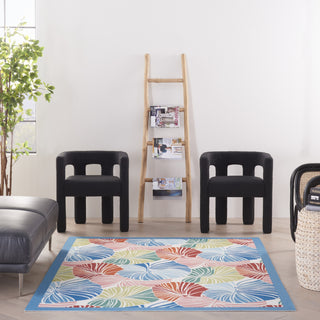 Nourison Sun N' Shade SND87 Multicolor Area Rug by Waverly Room Image Feature