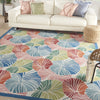 Nourison Sun N' Shade SND87 Multicolor Area Rug by Waverly Corner Image
