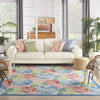 Nourison Sun N' Shade SND87 Multicolor Area Rug by Waverly Room Image Feature