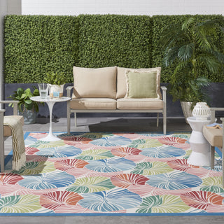Nourison Sun N' Shade SND87 Multicolor Area Rug by Waverly Room Image Feature
