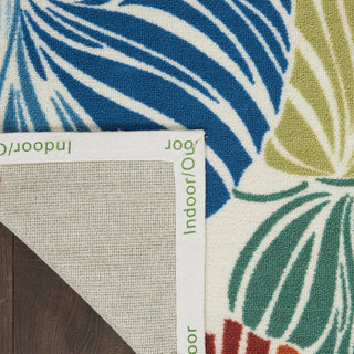 Nourison Sun N' Shade SND87 Multicolor Area Rug by Waverly Corner Image