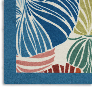 Nourison Sun N' Shade SND87 Multicolor Area Rug by Waverly Texture Image