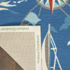 Nourison Sun N' Shade SND89 Navy Area Rug by Waverly Corner Image