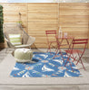 Nourison Sun N' Shade SND89 Navy Area Rug by Waverly Room Image Feature