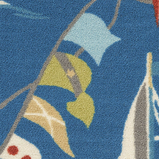Nourison Sun N' Shade SND89 Navy Area Rug by Waverly Swatch Image