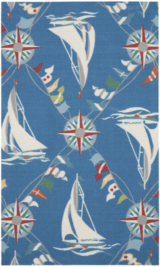 Nourison Sun N' Shade SND89 Navy Area Rug by Waverly Main Image