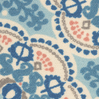 Nourison Sun N' Shade SND90 Blue Area Rug by Waverly Swatch Image