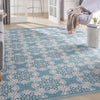 Nourison Sun N' Shade SND90 Blue Area Rug by Waverly Corner Image