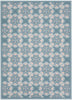 Nourison Sun N' Shade SND90 Blue Area Rug by Waverly Main Image